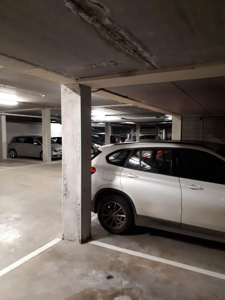 Opsporen van lekken in parkeergarages